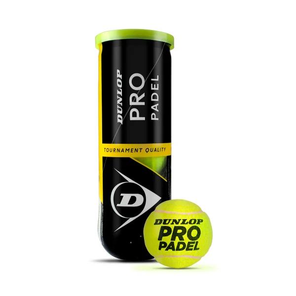 Dunlop Pro Padelballen (2 blikken = 1 lot)