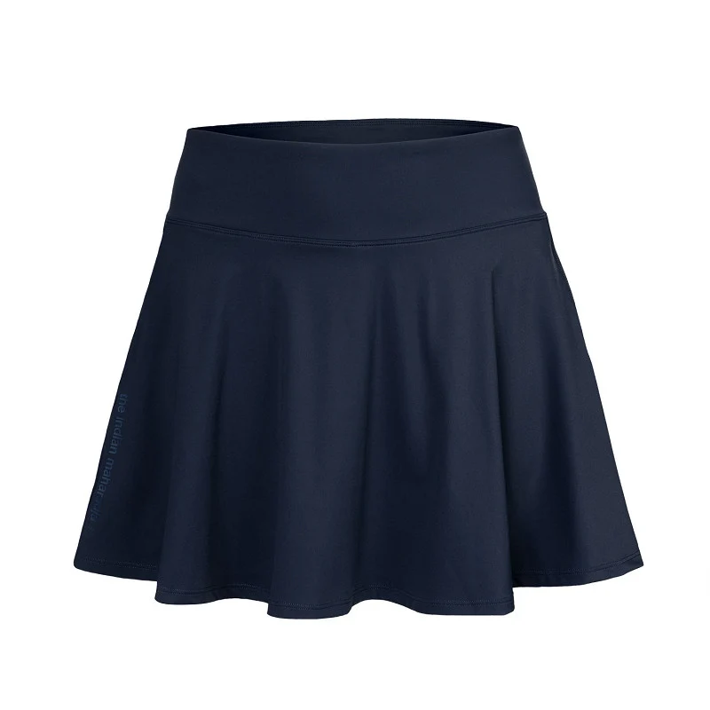 The Indian Maharadja Flowing Skirt Navy