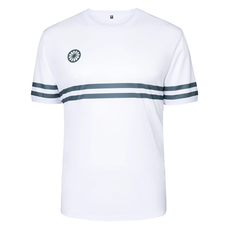 The Indian Maharadja Men pique striped tee Ocean