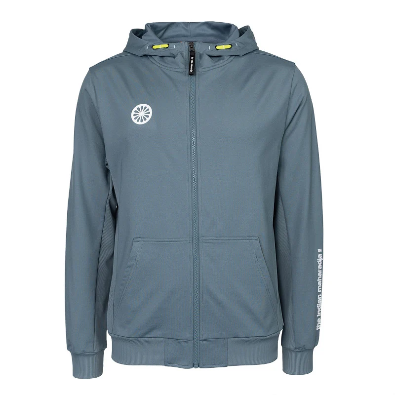 The Indian Maharadja Men Hooded Jacket - Misty Grey