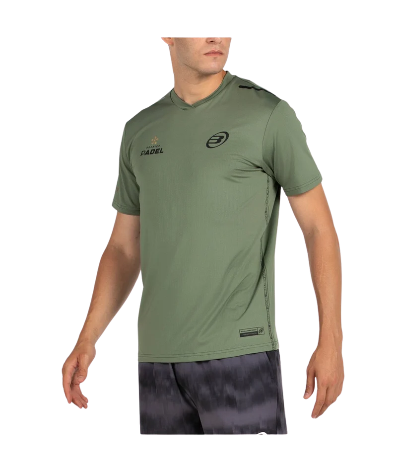 Bullpadel Premier Padel Perico Kaki Shirt