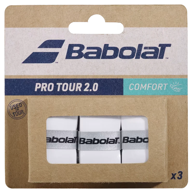 Babolat Pro Tour 2.0 X3 Overgrip - Wit