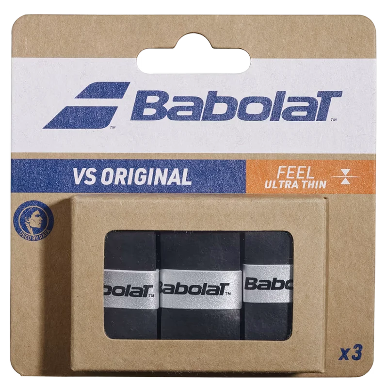 Babolat VS Original X3 Overgrip - Zwart