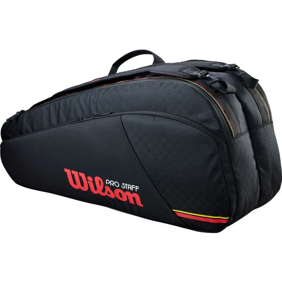 Wilson Pro Staff Classic 6pk Racket Bag - Zwart