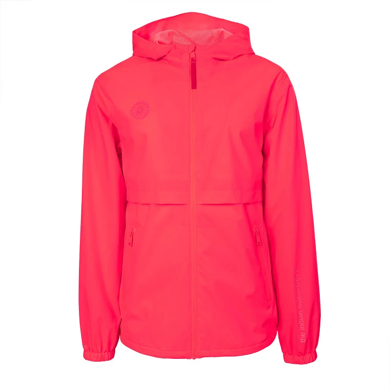 The Indian Maharadja Unisex Rain Jacket - Neon Pink