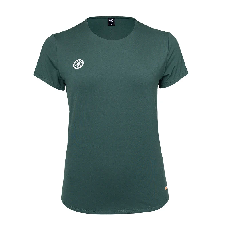 The Indian Maharadja Women Breeze Round Neck Tee - Hunter Green