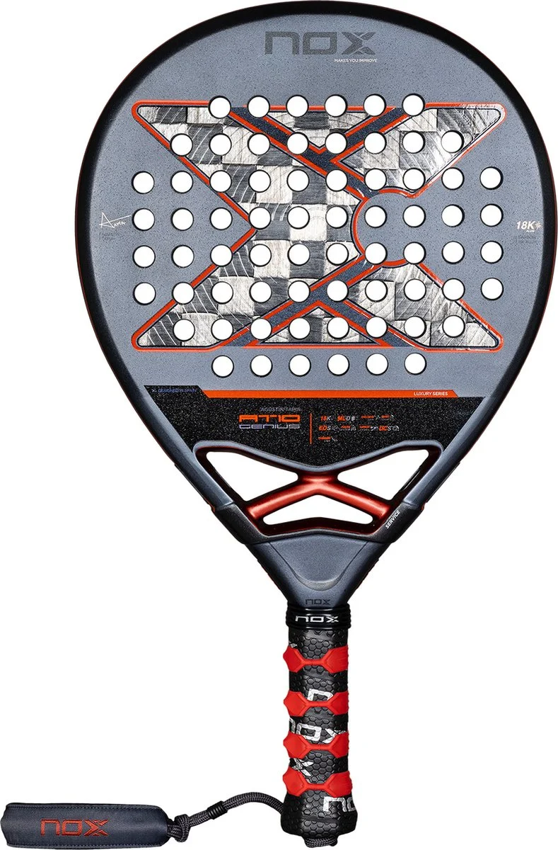 Nox AT10 Genius 18K Alum Padel Racket By Agustin Tapia 2025