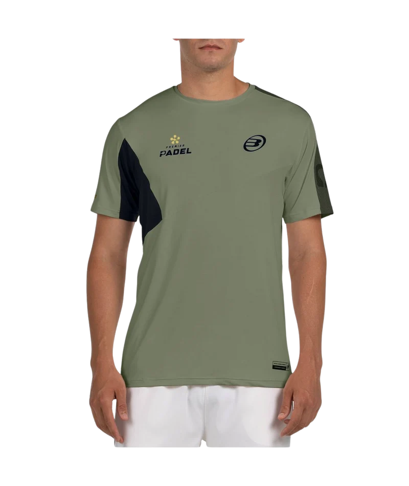 Bullpadel Premier Padel Pocate Kaki Shirt