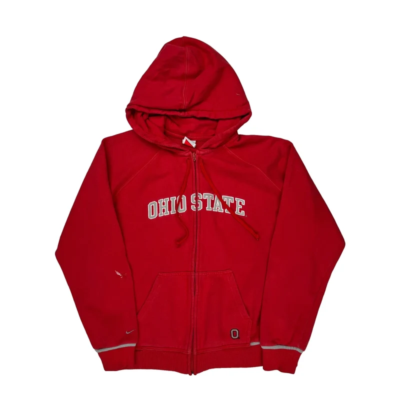 Ohio State Nike College Hoodie - XL Red Cotton
