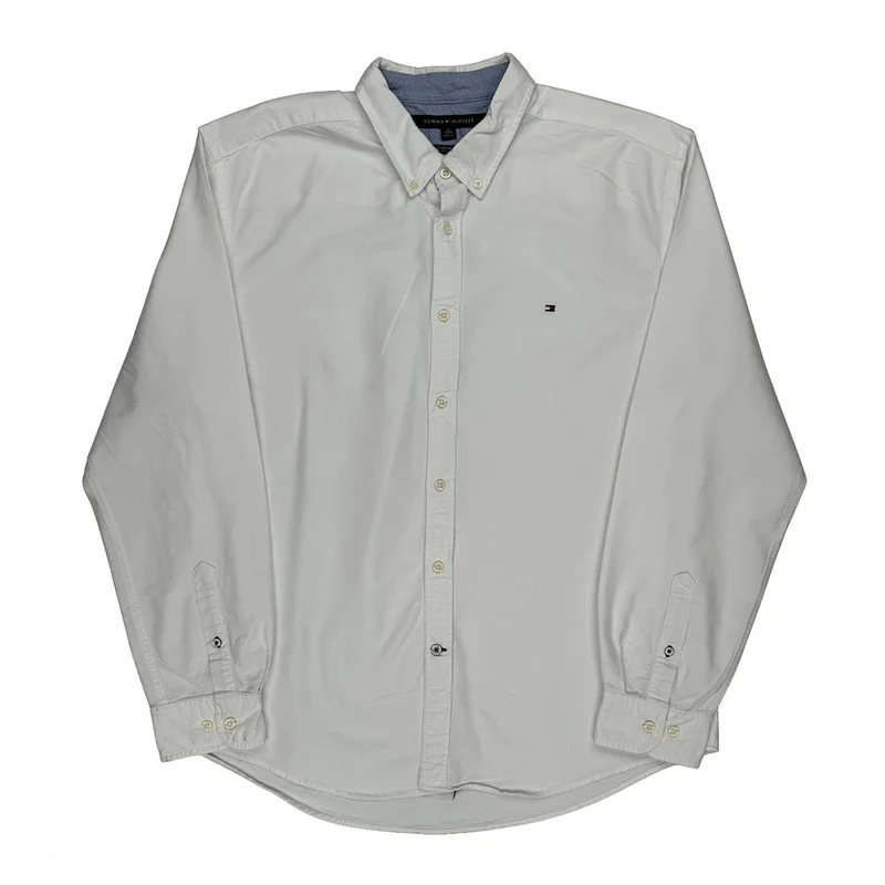 Tommy Hilfiger Shirt - XL White Cotton