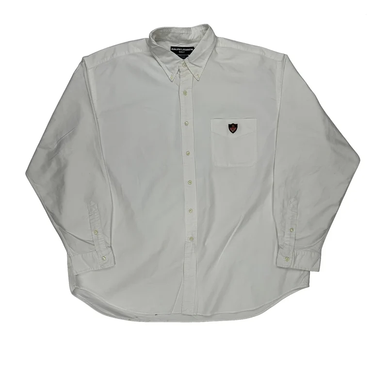 Ralph Lauren Shirt - 2XL White Cotton