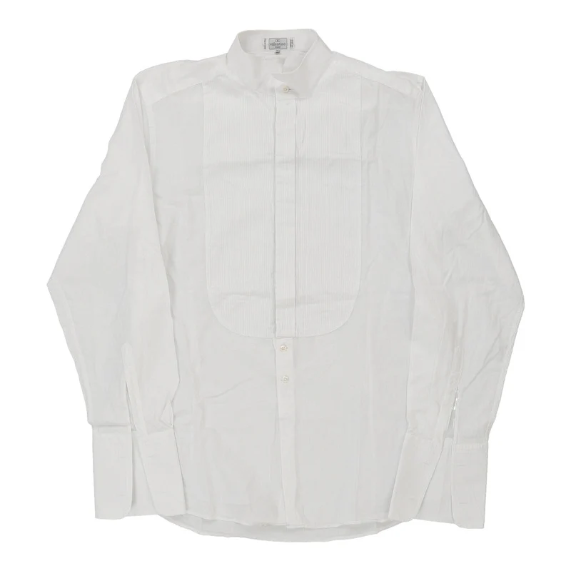 Valentino Shirt - Medium White Cotton