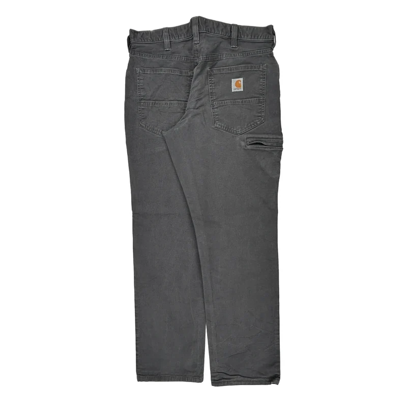 Carhartt Pants - 33W 28L Gray Cotton Blend