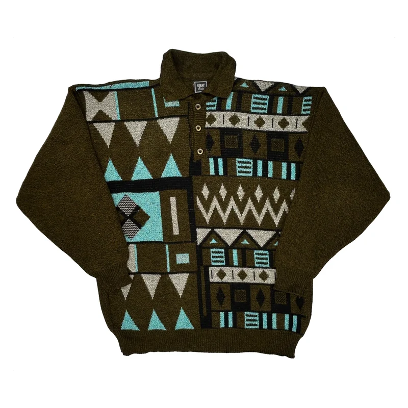Nihat Sweater - Medium Brown Wool Blend