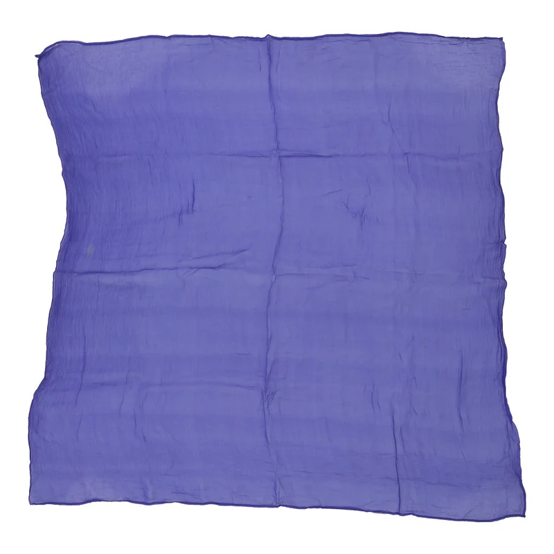 Unbranded Scarf - No Size Blue Silk