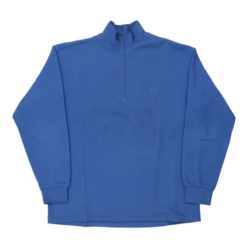 Fila Fleece - Large Blue Polyester