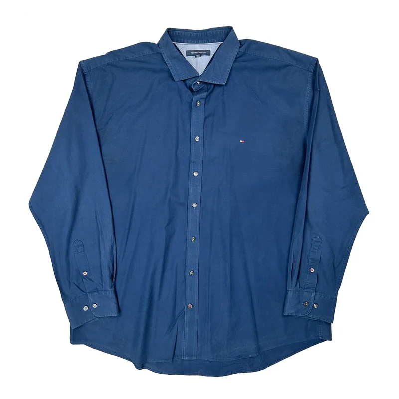 Tommy Hilfiger Shirt - 3XL Blue Cotton