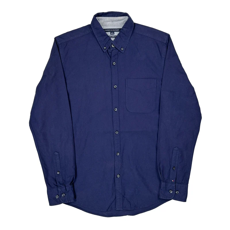 Tommy Hilfiger Shirt - Medium Blue Cotton