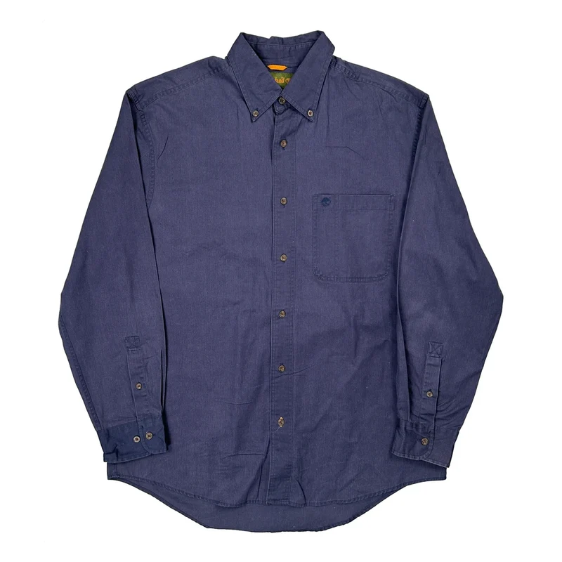 Timberland Shirt - XL Blue Cotton