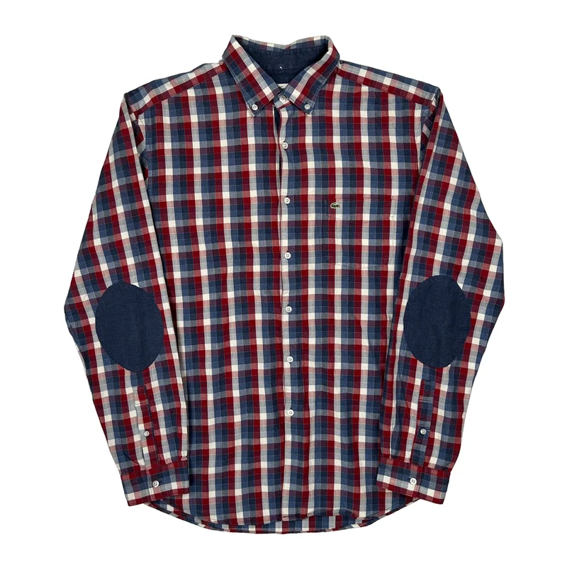 Lacoste Checked Shirt - Large Multicoloured Cotton
