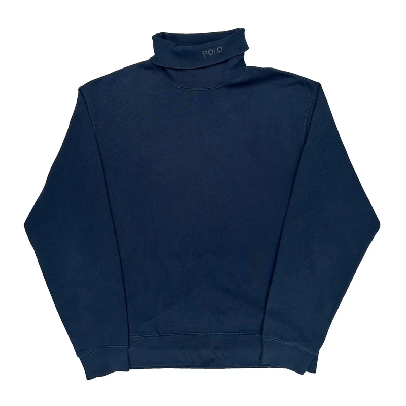 Polo By Ralph Lauren Sweatshirt - Medium Blue Acrylic