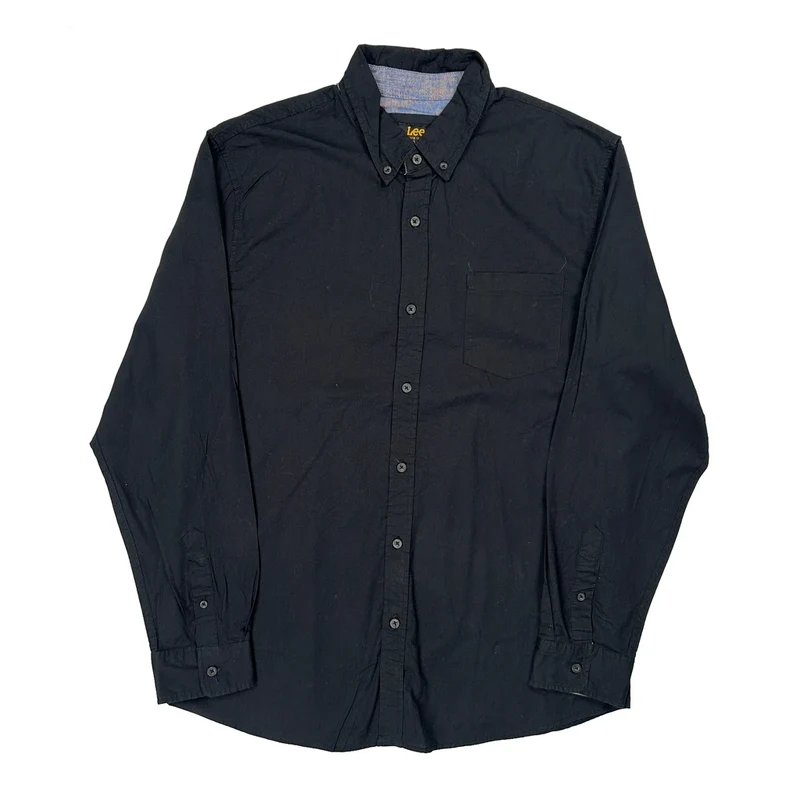 Lee Shirt - Large Black Cotton