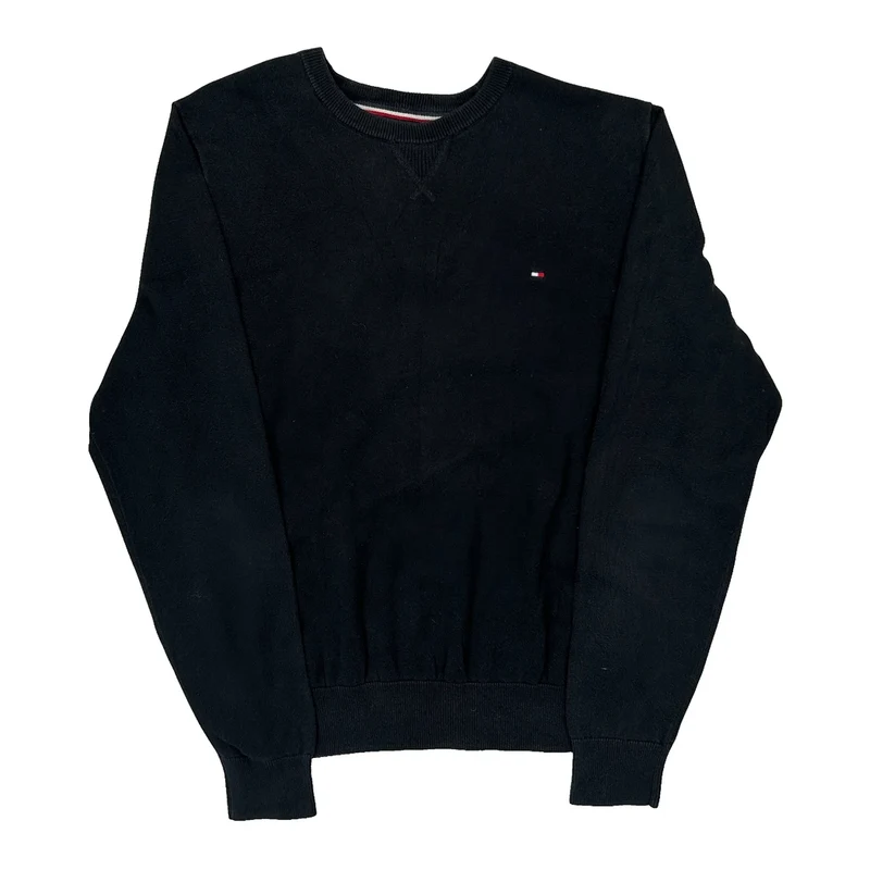 Tommy Hilfiger Sweatshirt - Large Black Cotton