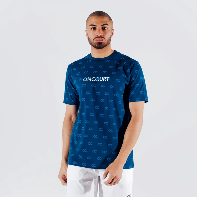 OnCourt Training Shirt AOP Blauw