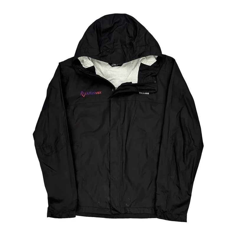 The North Face Waterproof Jacket - Medium Black Polyester
