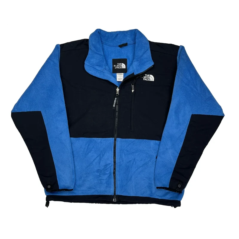 Polartec The North Face Denali Fleece Jacket - Large Blue Polyester