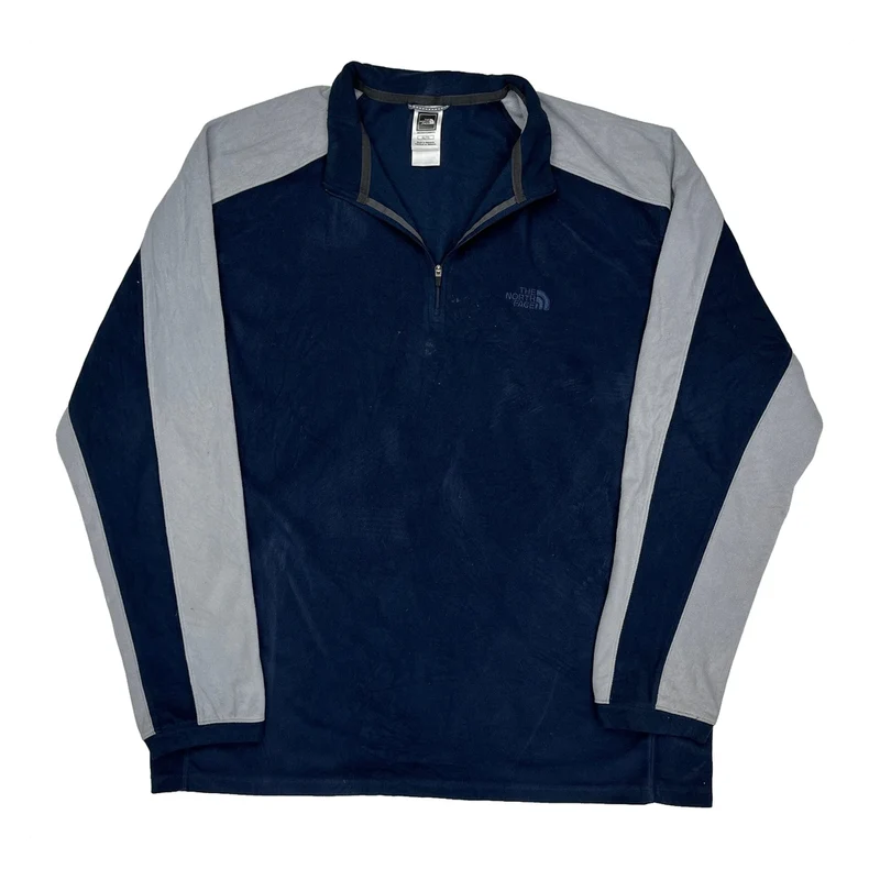 The North Face Sweatshirt - XL Blue Polyester