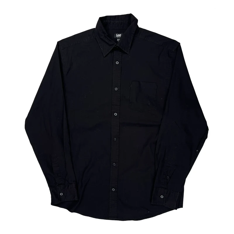 Lee Shirt - Large Black Cotton