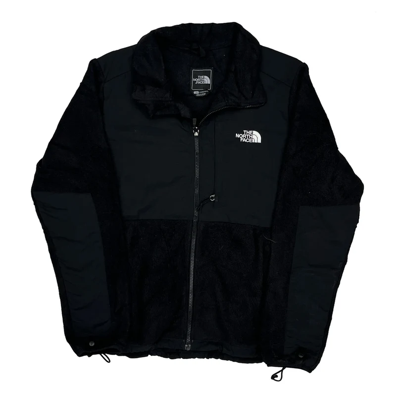 The North Face Fleece Jacket - Large Black Polyester