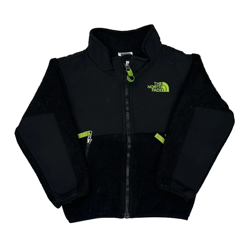 Age 2 The North Face Fleece Jacket - 2XS Black Polyester