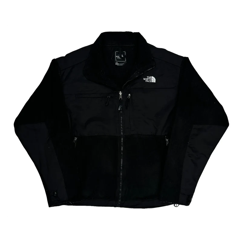 The North Face Fleece Jacket - Large Black Polyester