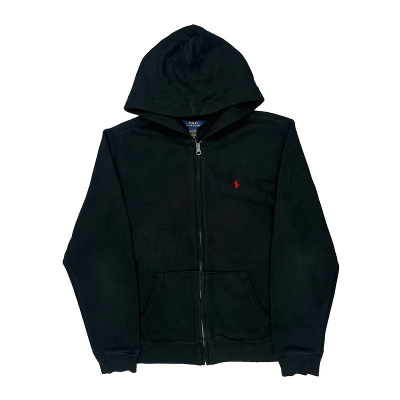 Age 15 Polo By Ralph Lauren Hoodie - XL Black Cotton