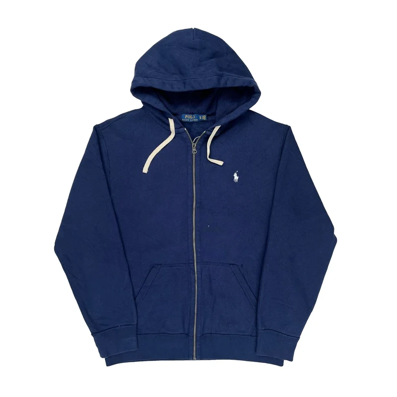 Polo By Ralph Lauren Hoodie - XL Blue Cotton