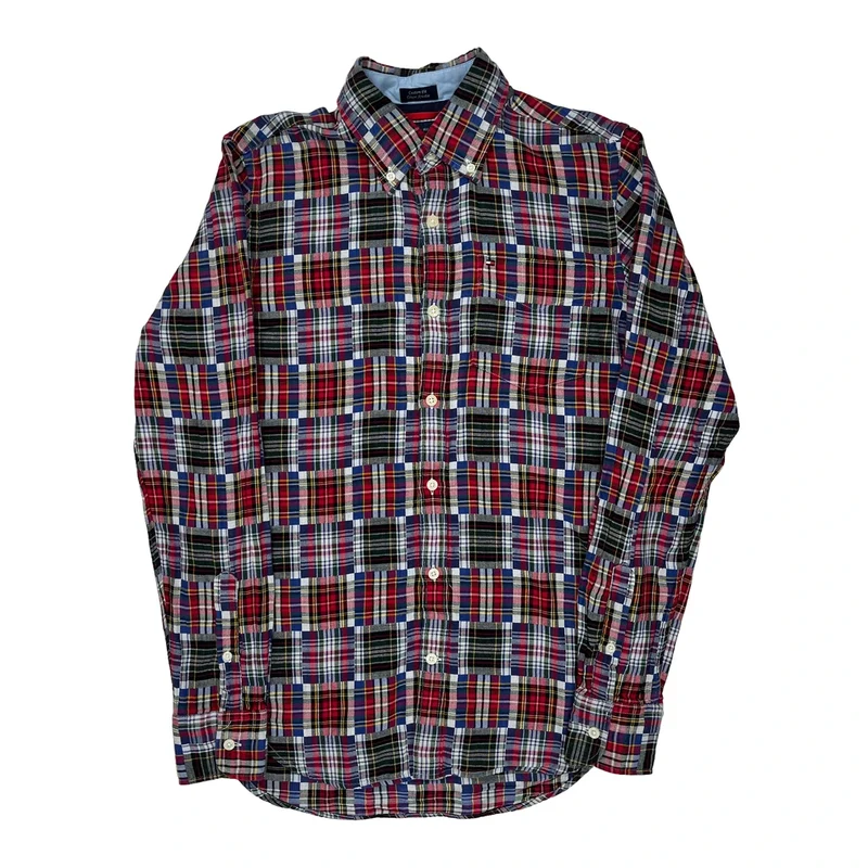 Tommy Hilfiger Checked Shirt - XS Multicoloured Cotton