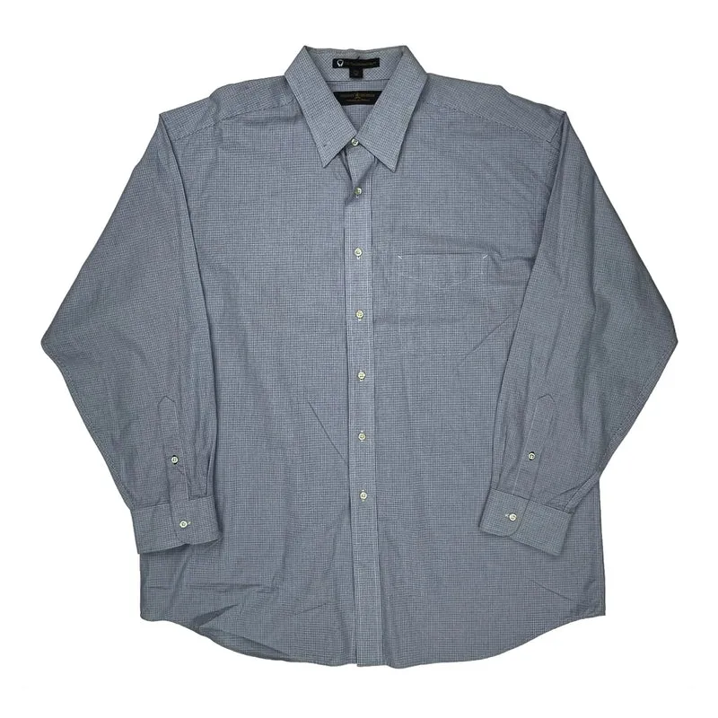 Tommy Hilfiger Checked Shirt - XL Blue Cotton