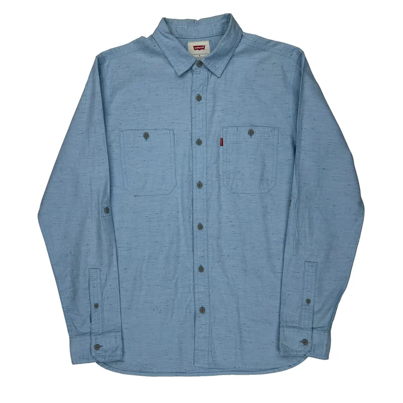 Levis Shirt - Small Blue Cotton