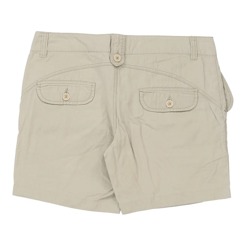 Blend Shorts - 34W UK 12 Beige Cotton