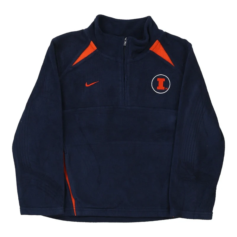 Age 7 Nike Fleece - Medium Navy Polyester