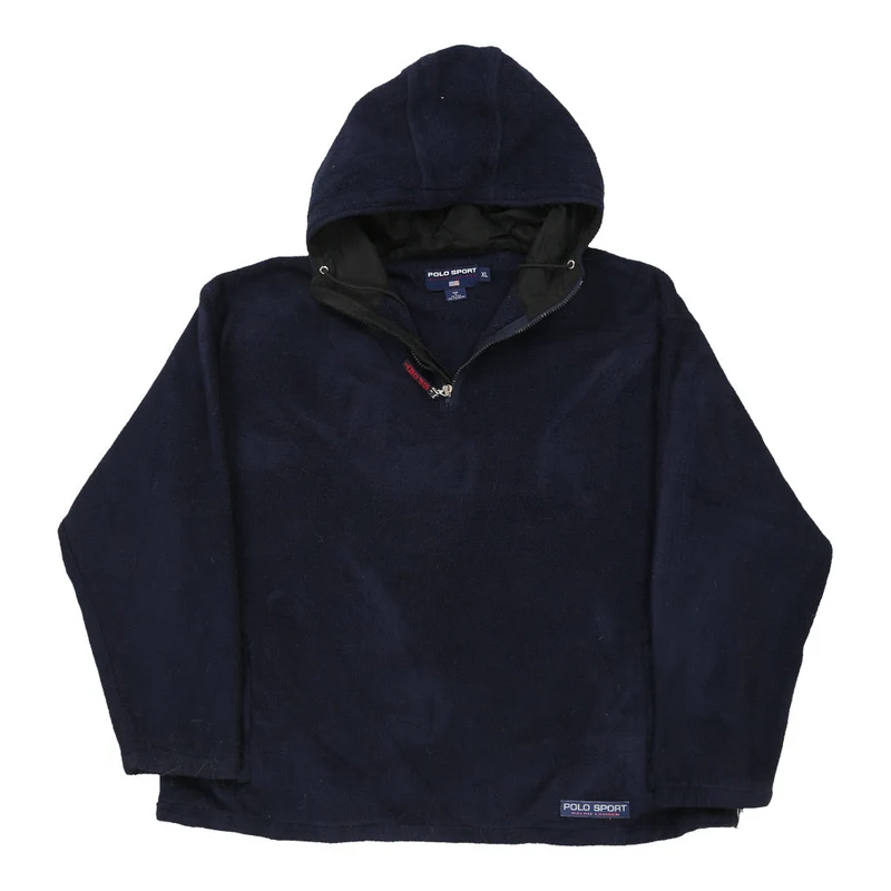 Polo Sport Fleece - XL Navy Polyester