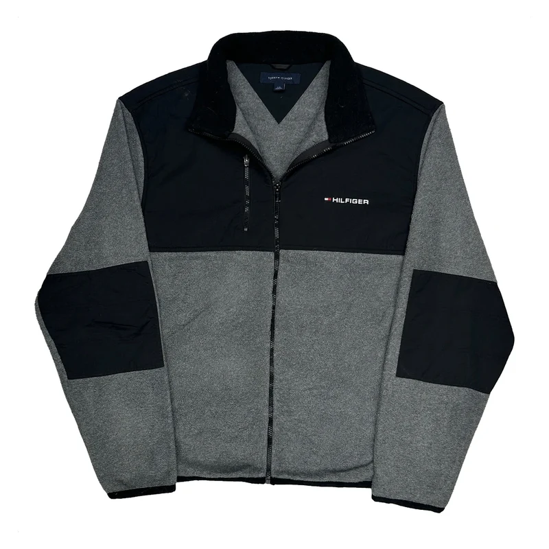 Tommy Hilfiger Fleece - Large Grey Polyester