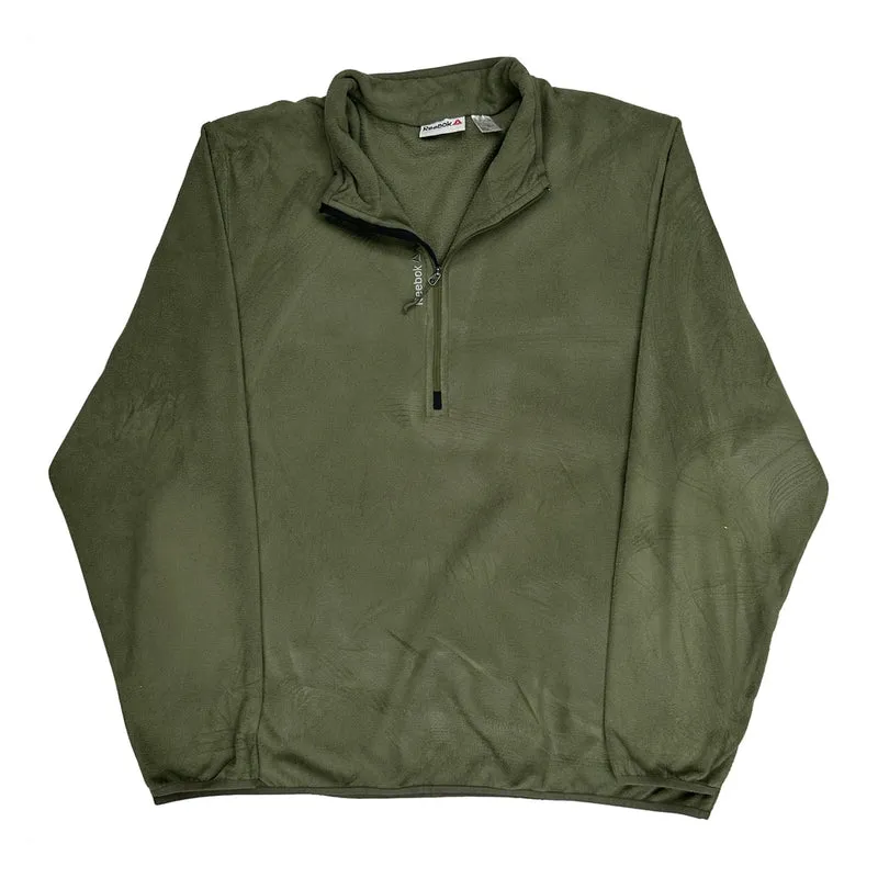 Reebok Fleece - 2XL Green Polyester