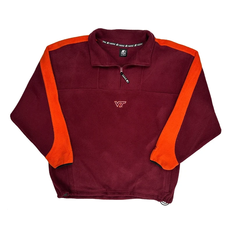 Starter Fleece - XL Burgundy Polyester