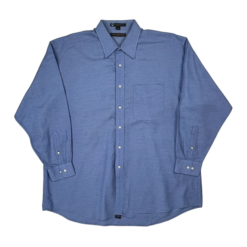 Tommy Hilfiger Shirt - XL Blue Cotton