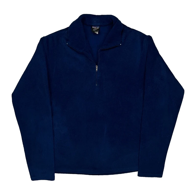 Made In USA Patagonia Capeline Fleece - Small Blue Polyester