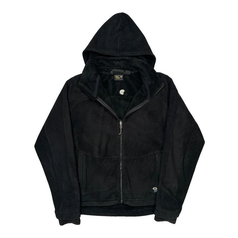Mountain Hard Wear Fleece Jacket - Large Black Polyester