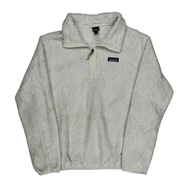 Patagonia Fleece - Large White Polyester
